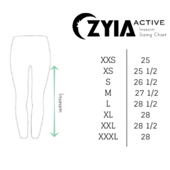 BNWT ZYIA Leopard Pocket Brilliant Hi-Rise Capri 20" Cheetah Crop Legging XS 2 - Picture 12 of 13